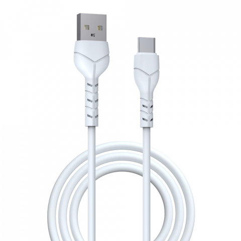 Cablu TypeC - Cablu Date si incarcare Devia Kintone USB la USB-C 1m, 2.1A