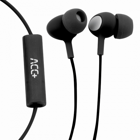 Casti cu fir - Casti audio MaxCom Soul 2, In-Ear, Jack 3.5mm, Negru