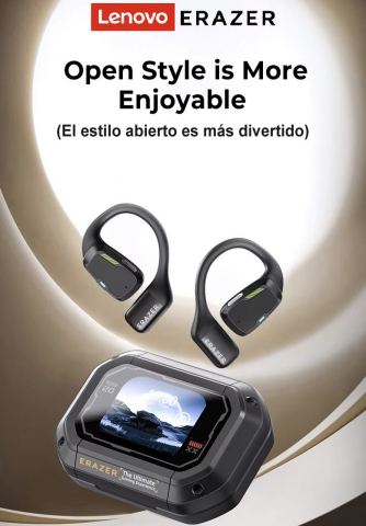 Casti - Casti Bluetooth Smart Erazer XP6 traducere in timp real AI, muzica, jocuri, convorbiri, Display LED