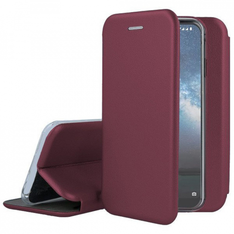 Husa de protectie TFO pentru Huawei P40 Pro, Piele ecologica, Burgundy [1]