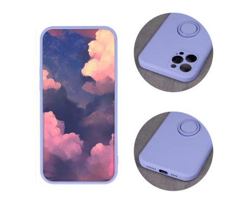 Husa de protectie TFO pentru Samsung A52 4G, Poliuretan termoplastic, Mov [3]