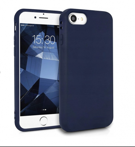 Husa Flexibila Mata pentru iPhone 7/8/SE 2020 /SE 2022, albastru [1]