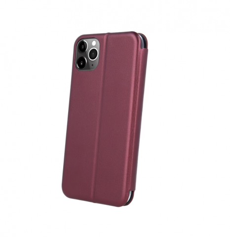 Husa Flip Carte Smart DIVA, Compatibil cu Huawei P40 Visiniu [1]