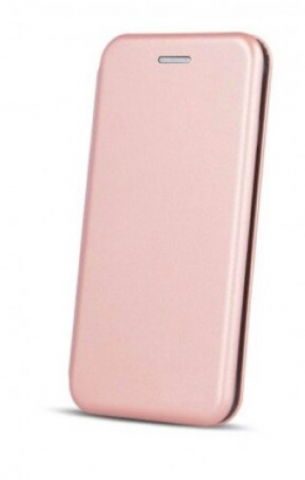 Huse telefoane - Husa Flip Carte Smart DIVA, Compatibil cu Huawei P40 Lite Rose Gold