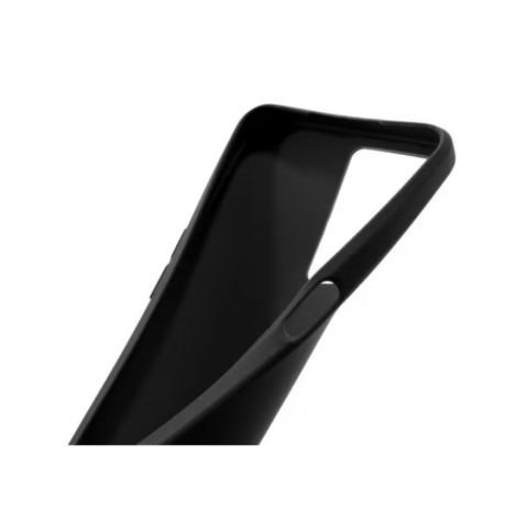 Husa Silicon compatibil cu Oppo A57 4G, A57 5G, A77 4G, A77 5G, Negru [1]