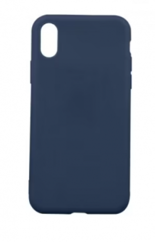 Huse telefoane - Husa Silicon MATT Huawei Y6 2019 Albastru