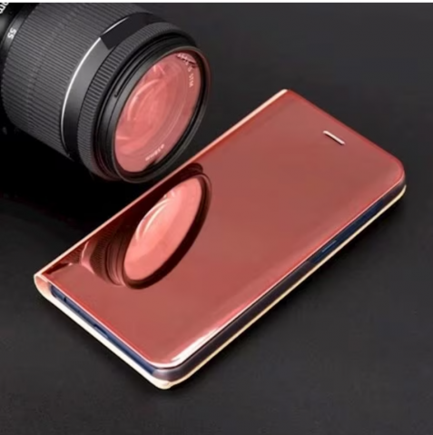 Husa Smart Clear View compatibila cu Samsung Galaxy 53 5G, roz [2]