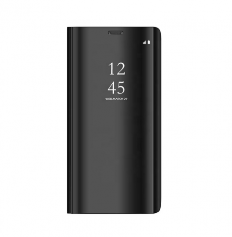 Huse tip carte - Husa Smart Clear View compatibila cu Xiaomi Redmi 10 2022, Negru