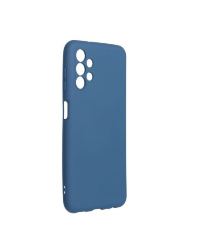 Huse spate - Husa Forcell Lite Silicone Soft, Compatibila Cu Samsung Galaxy A13 4g, Interior Alcantara, Albastru