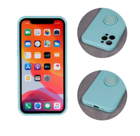 Husa Spate Ring Compatibila Cu Samsung Galaxy A54 5G, verde [2]