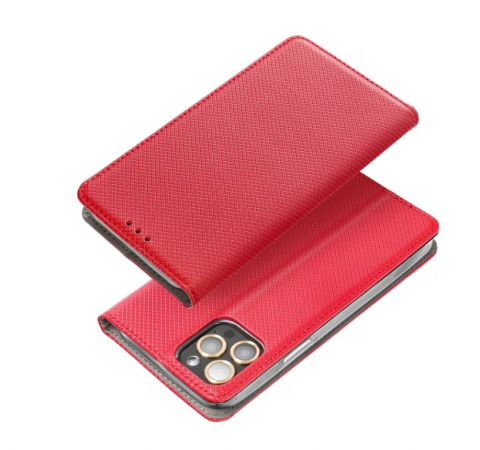 Husa Tip CarteCompatibila Cu Samsung Galaxy A03, Rosie [1]