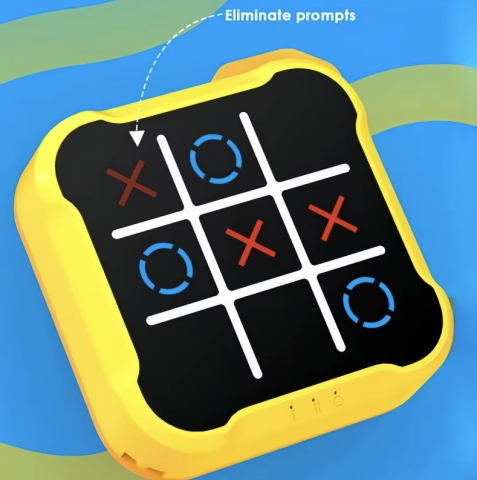 Joc interactiv electronic Tic-Tac-Toe, X si 0, tip puzzle 3 in 1, portabila, pentru copii si adulti [3]