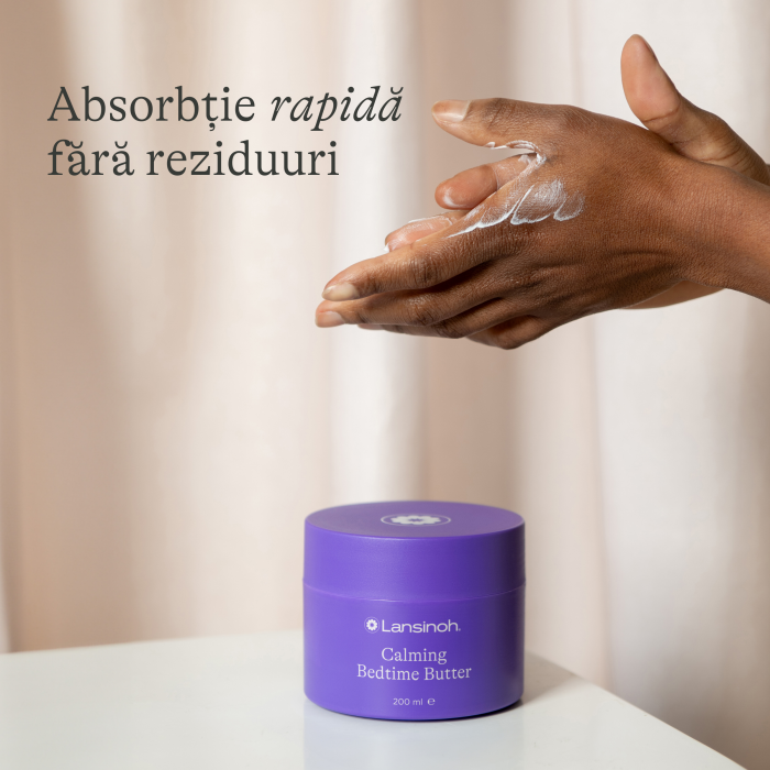 Unt de corp cu magneziu pentru un somn linistit in sarcina Lansinoh x 200 ml [6]