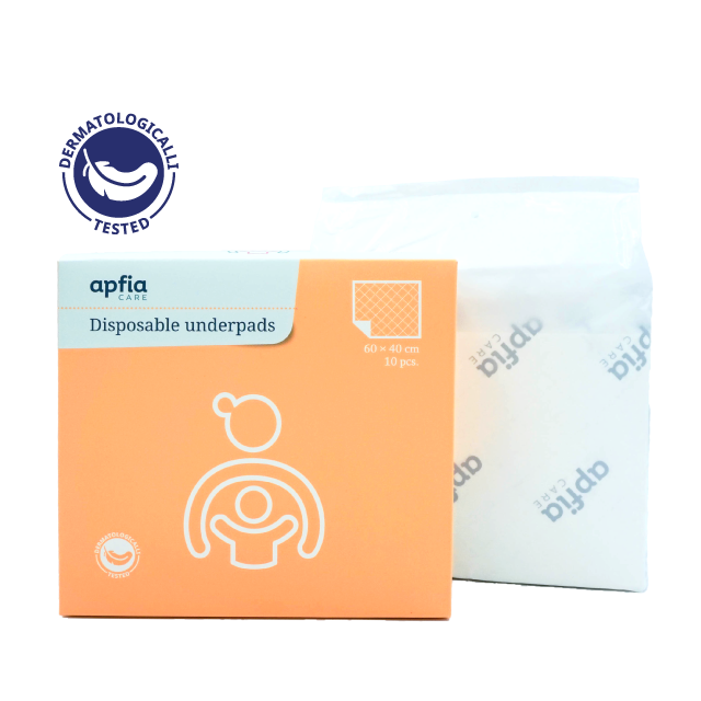 Aleze de unica folosinta 60x40 cm x 10 buc, Apfia Care [2]