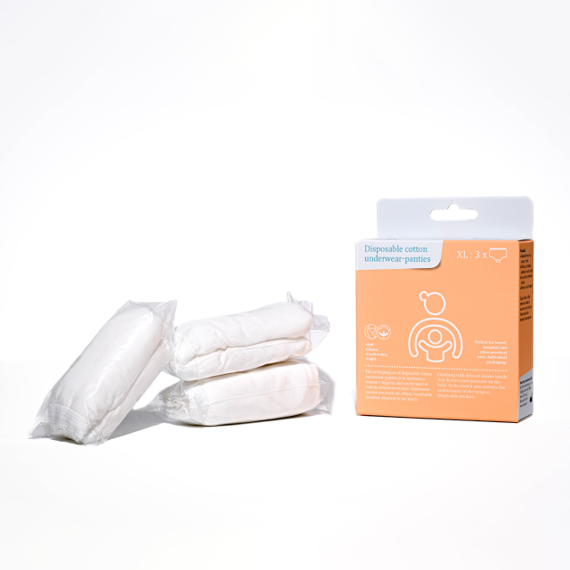 Chiloti din bumbac de unica folosinta, marimea XL x 3 buc [2]