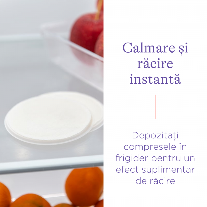 Compresă Soothies® Lansinoh pentru calmarea și protejare mameloane crăpate x2 bucăți [5]