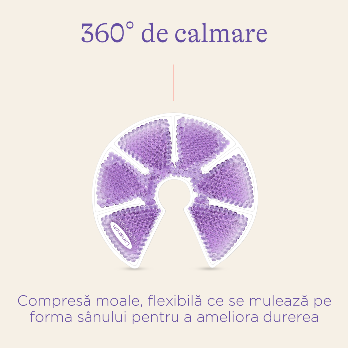 Comprese terapeutice pentru san Clad & Rece x 2 buc, Lansinoh [5]