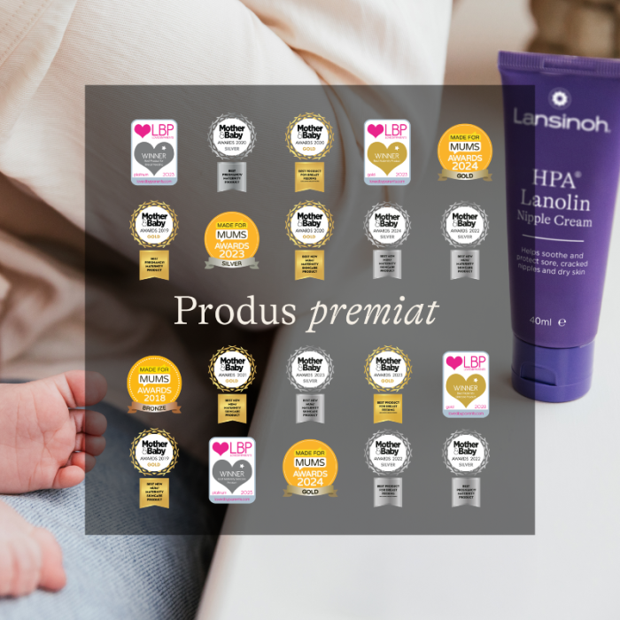 HPA® Lanolin, cremă pentru mameloane Lansinoh x 40 ml. [10]