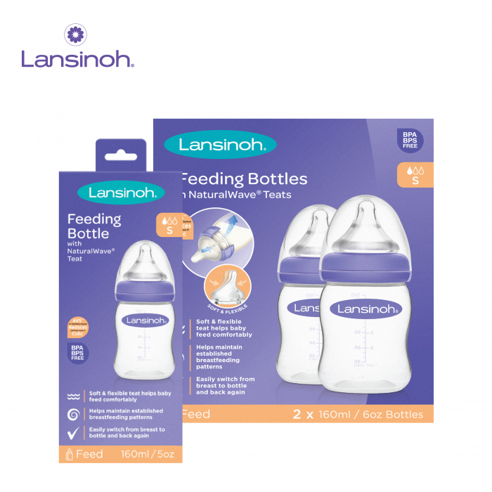 Pachet 3x Biberon Lansinoh - 160 ml. [2]