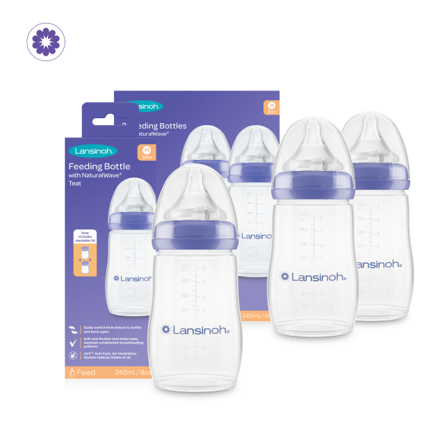 Pachet 3x Biberon Lansinoh - 240 ml. [7]