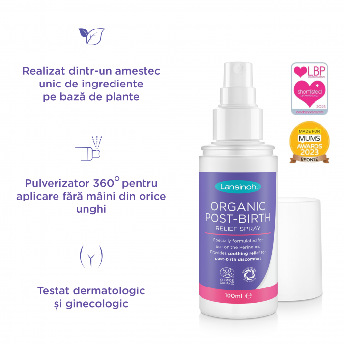Kit de baza pentru îngrijirea după naștere naturală, Lansinoh [2]