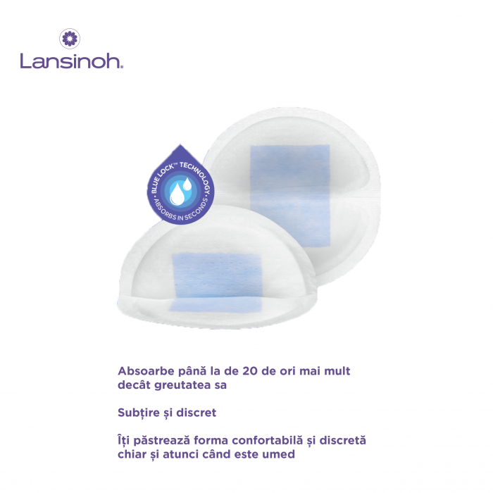 Kit: HPA lanolin x10ml, tampoane pentru san x24buc, pungi de stocare a laptelui x25buc [6]