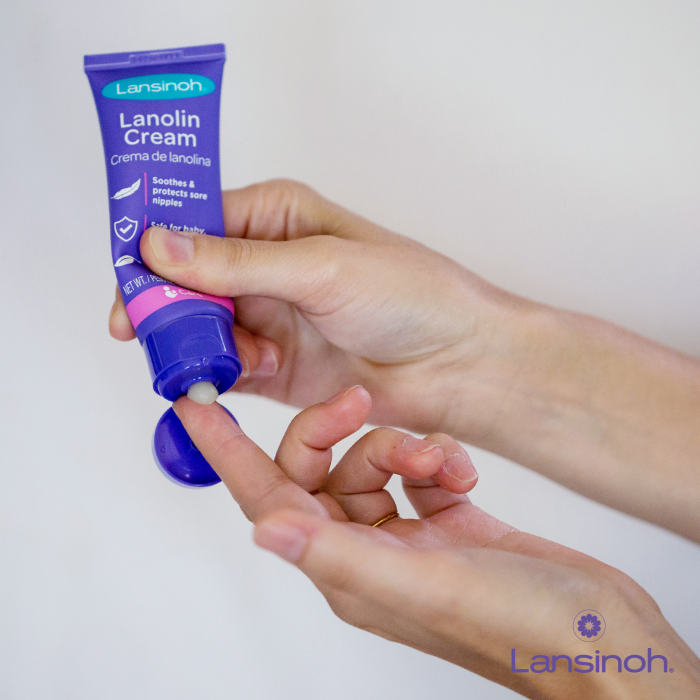 Kit: HPA lanolin x10ml, tampoane pentru san x24buc, pungi de stocare a laptelui x25buc [2]