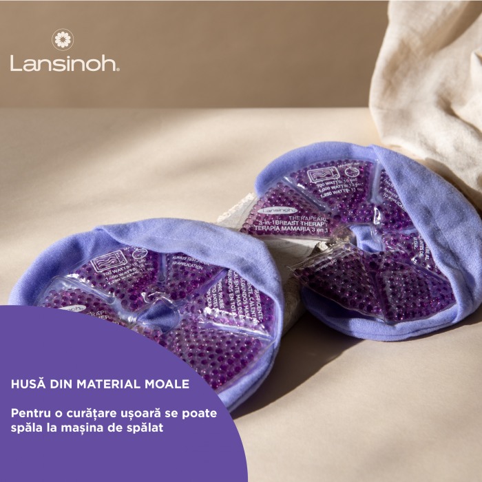 Pernițe pentru sân TheraPearl 3-in-1® Lansinoh - 2 buc. [4]