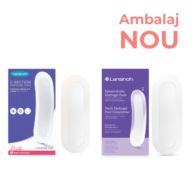 Plasturi cu Hidrogel pentru Cezariană Lansinoh - 2 buc. [2]