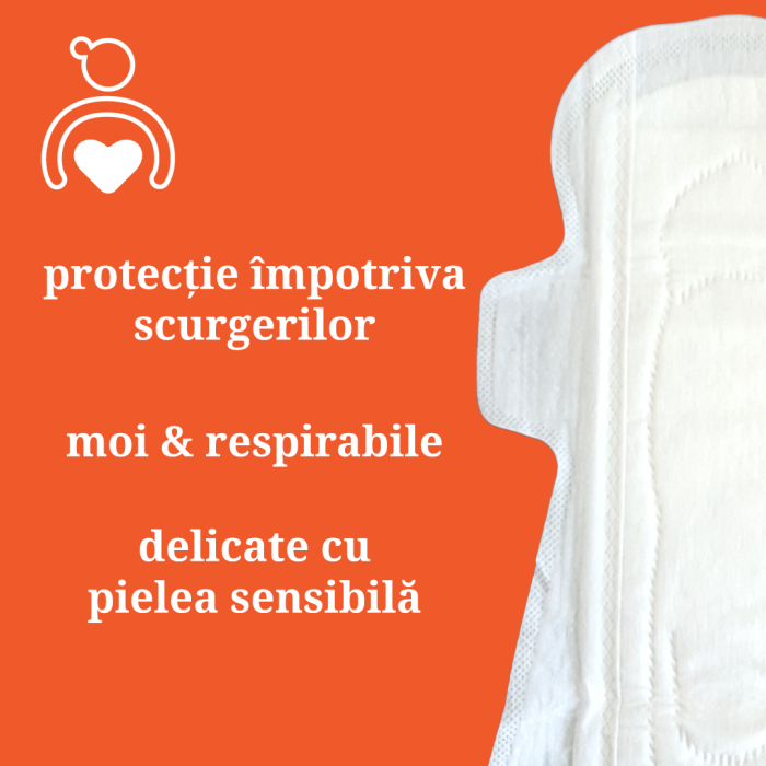Tampoane postnatale pentru maternitate, marimea M x 20 buc [4]
