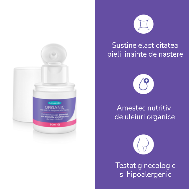 Ulei organic perineal Lansinoh - 50 ml. [2]