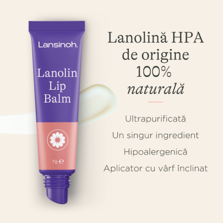 Balsam de buze cu lanolină x7g, Lansinoh [5]