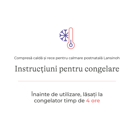 Compresă Cald & Rece pentru calmarea durerii după naștere Lansinoh [4]