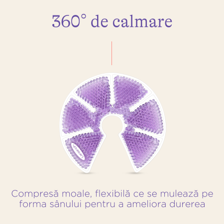 Comprese terapeutice pentru san Clad & Rece x 2 buc, Lansinoh [4]