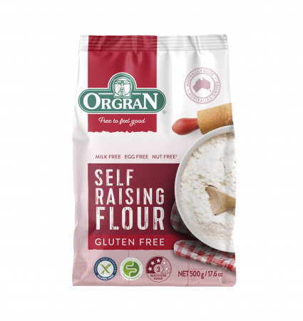 Faina - Făină cu praf de copt fără gluten Orgran - 500 g.