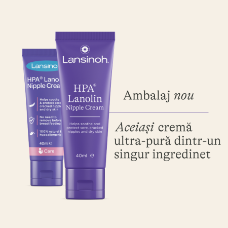 HPA® Lanolin, cremă pentru mameloane Lansinoh x 40 ml. [3]