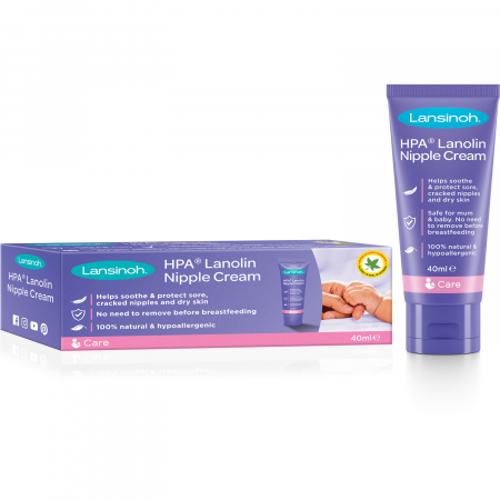 HPA® Lanolin, cremă pentru mameloane Lansinoh x 40 ml. [1]