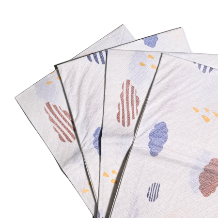 Kit: bavete de unica folosinta pentru copii 10buc, servetele uscate din bambus hipoalergenice & biodegradabile x100buc, suport de masa de unica folosinta 30x40 cm x30buc, Apfia Care [5]