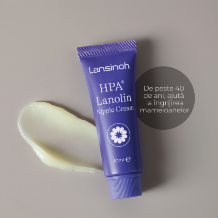 Kit: HPA lanolin x10ml, tampoane pentru san x24buc, pungi de stocare a laptelui x25buc [4]