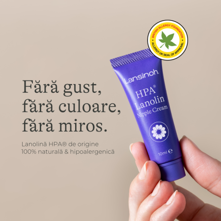 Kit: HPA lanolin x10ml, tampoane pentru san x24buc, pungi de stocare a laptelui x25buc [5]