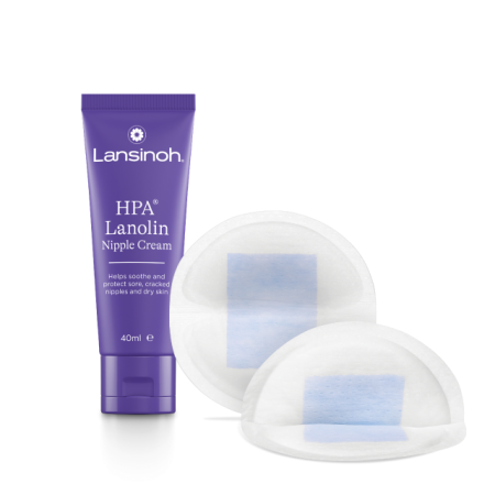 Lanolina Crema Lansinoh  HPA x 40 ml + Tampoane san x 24 buc [2]