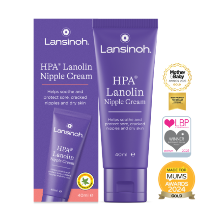 Lanolina Crema Lansinoh  HPA x 40 ml + Tampoane san x 24 buc [7]