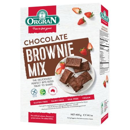 Alimente fara gluten - Amestec prăjitură cu ciocolată fără gluten Orgran - 400 g.
