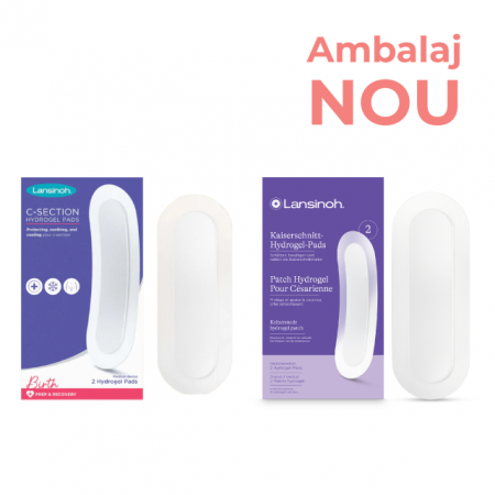 Plasturi cu Hidrogel pentru Cezariană Lansinoh - 2 buc. [1]