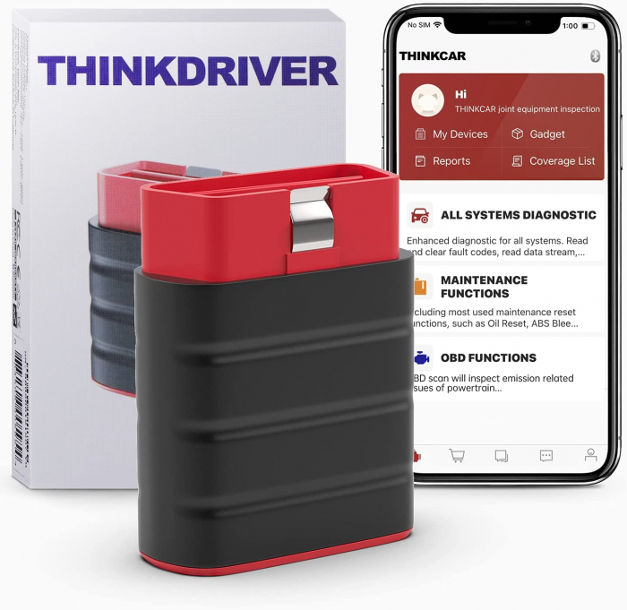 Interfata Diagnoza Tester Auto multimarca Launch ThinkDriver compatibila cu iOS si Android , diagnoza completa pe toate sistemele masinii [1]