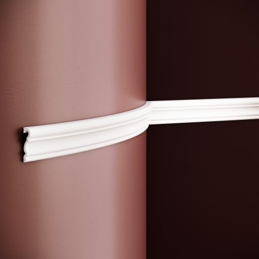 Brau decorativ din poliuretan flexibil B19F - 5.1x1.5x200 cm [1]