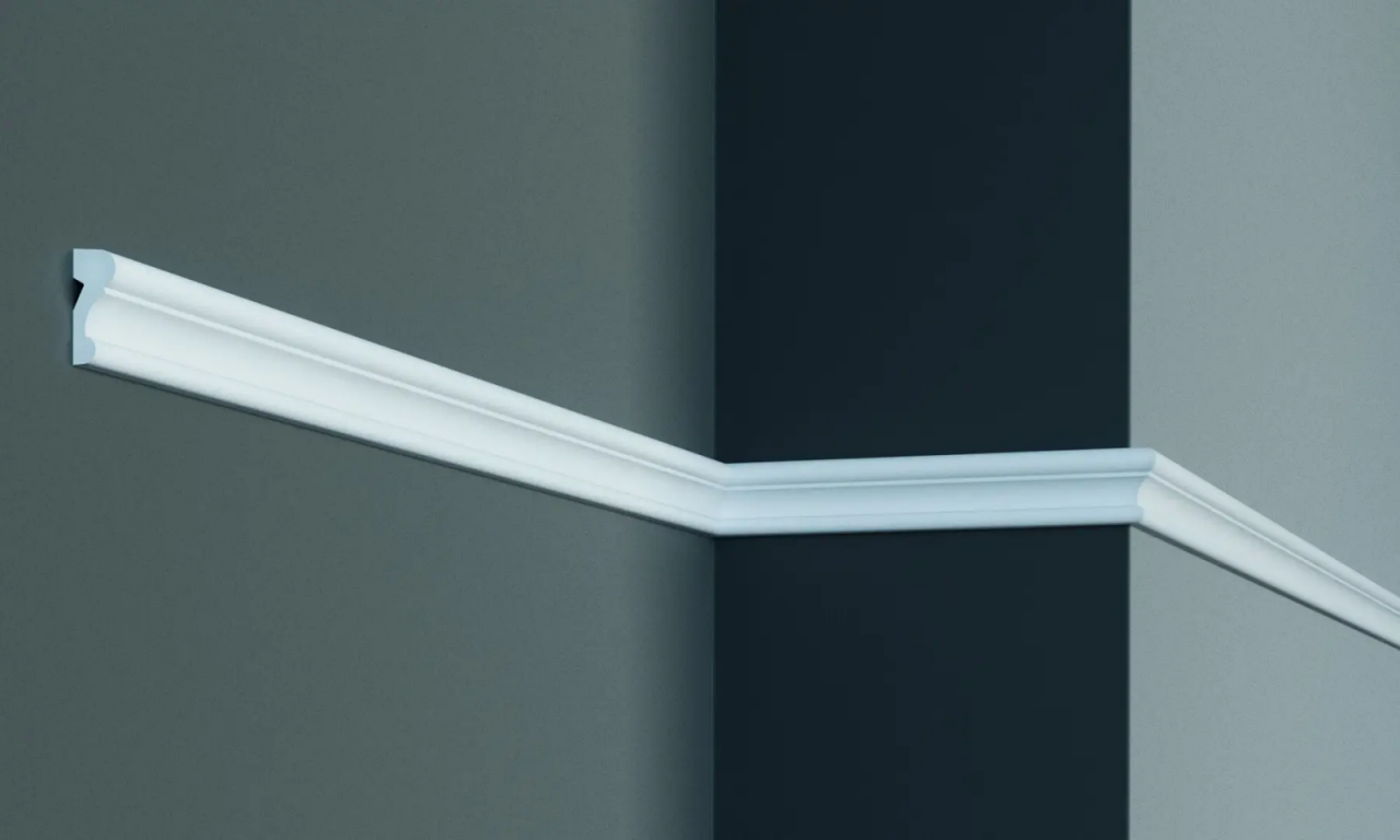 Brau decorativ din poliuretan CR863 - 3.4x1.5x200 cm [2]