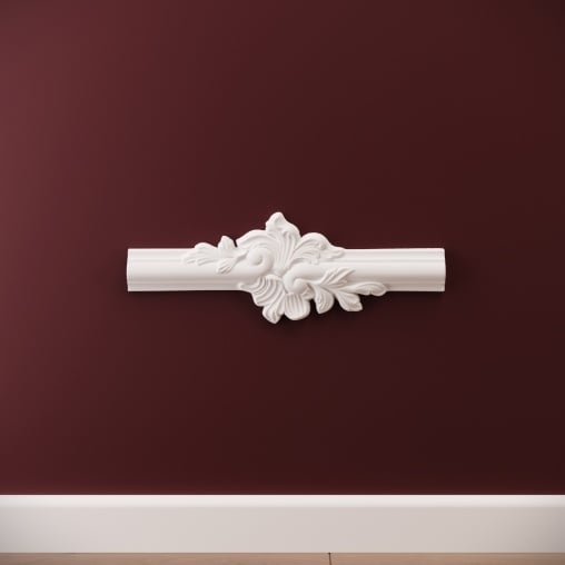 Chenar decorativ din poliuretan CR810D - 11x2x24.5 cm [1]