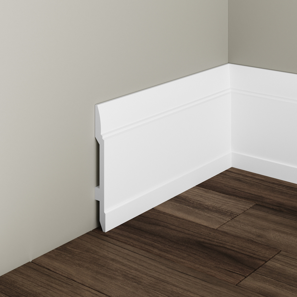 Plinta decorativa din polimer rigid S24 - 14.8x1.4x200 cm [1]