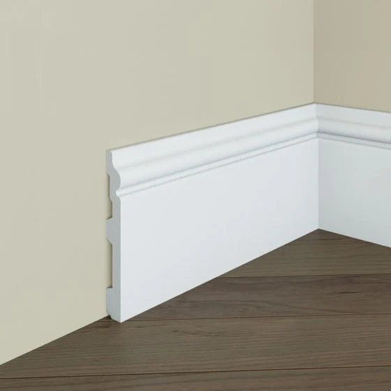 Plinta decorativa din poliuretan flexibil S13F - 12x1.5x200 cm [3]